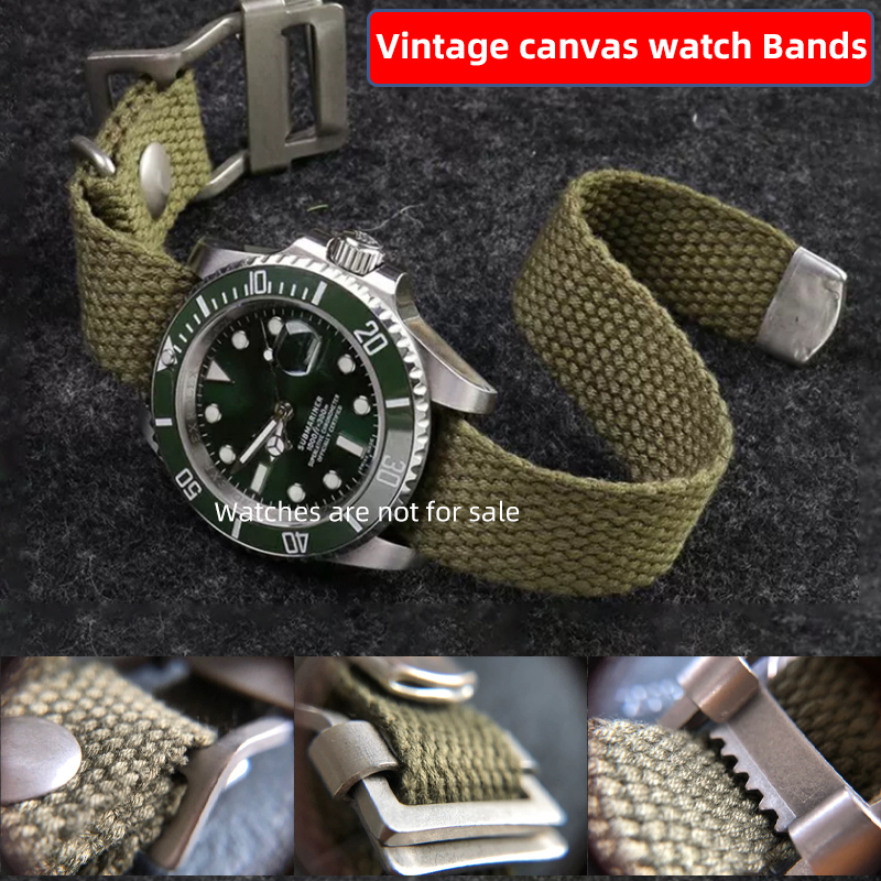 Correa de reloj de lona de nai - Nato Strap Nylon reseña y precio