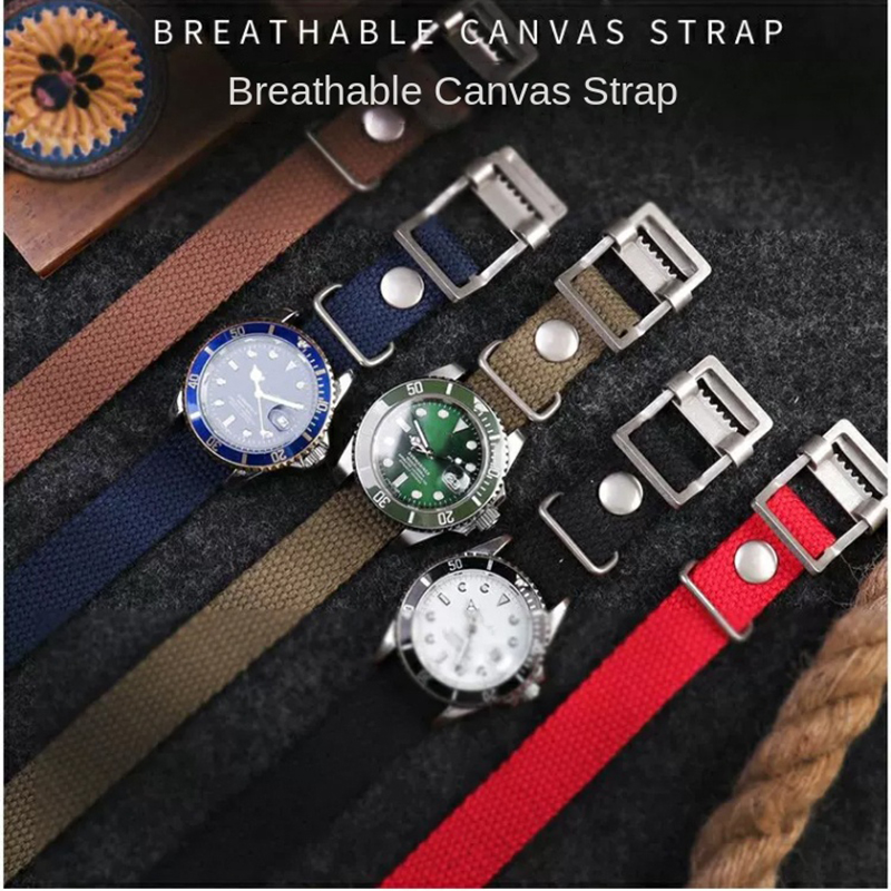 Correa de reloj de lona de nai - Nato Strap Nylon reseña y precio