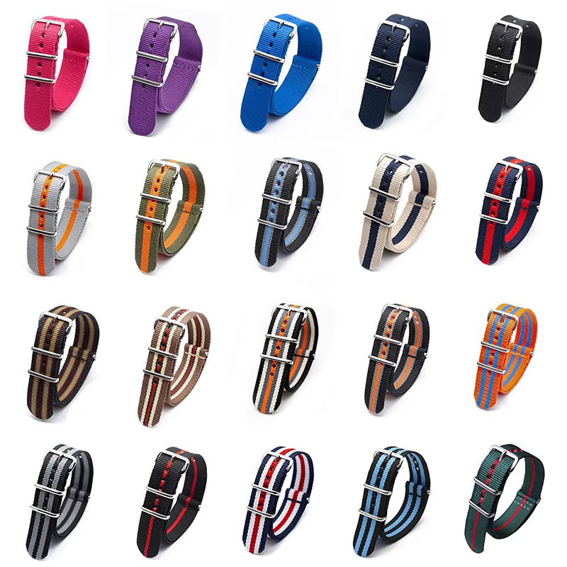 Correas de reloj de nailon de  - Nato Strap Nylon reseña y precio