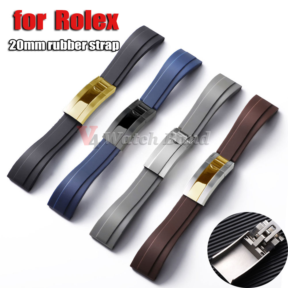Correa de reloj de silicona de - Rolex Watch Submariner reseña y precio