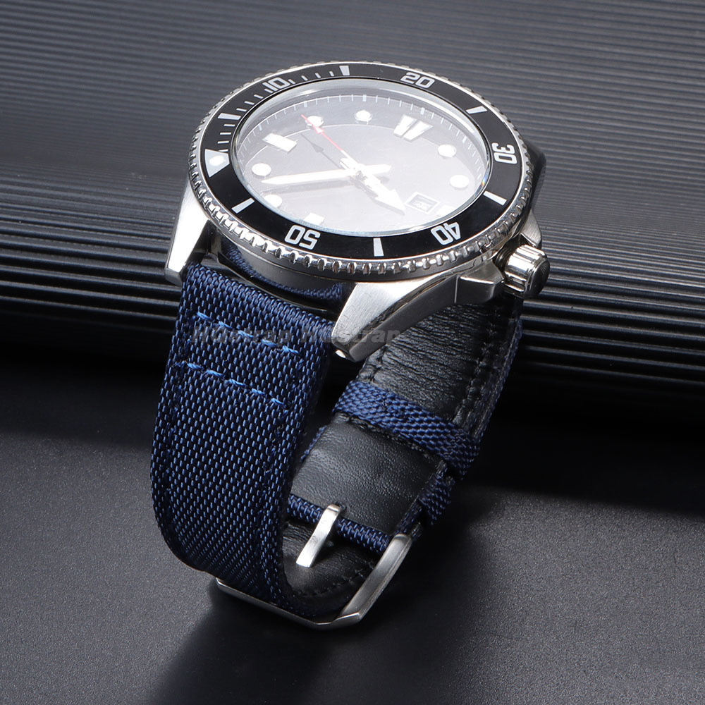 Correa de reloj de lona de nai - Suede Strap Watch reseña y precio