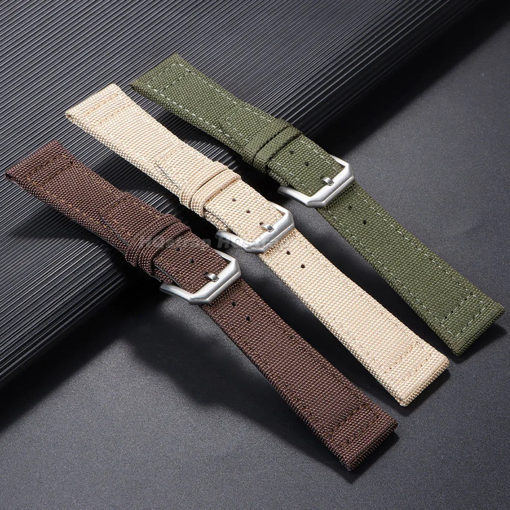 Correa de reloj de lona de nai - Suede Strap Watch reseña y precio