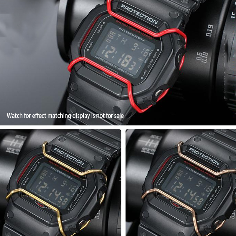 Parachoques de reloj de acero  - Casio Watch G-Shock Ga-2100 reseña y precio