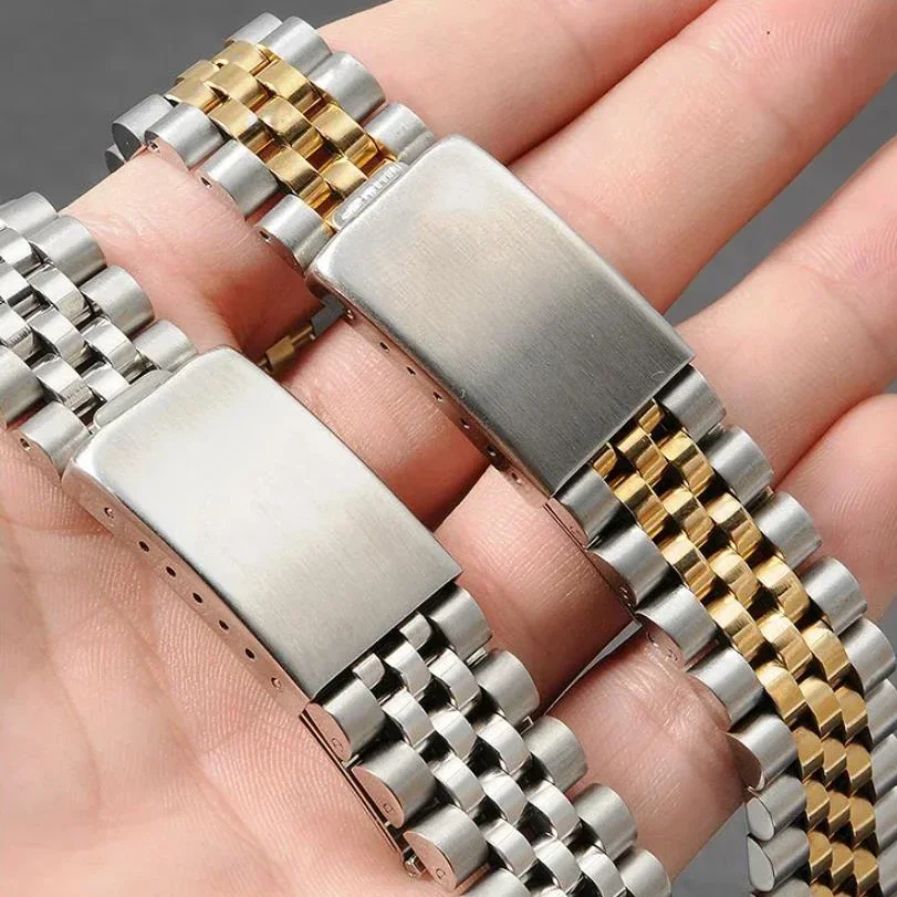 Correa de acero inoxidable par - Rolex Watch Datejust reseña y precio