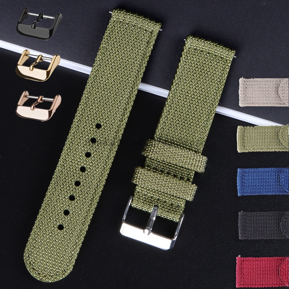 Correa de lona de nailon de 18 - Nato Strap Nylon reseña y precio