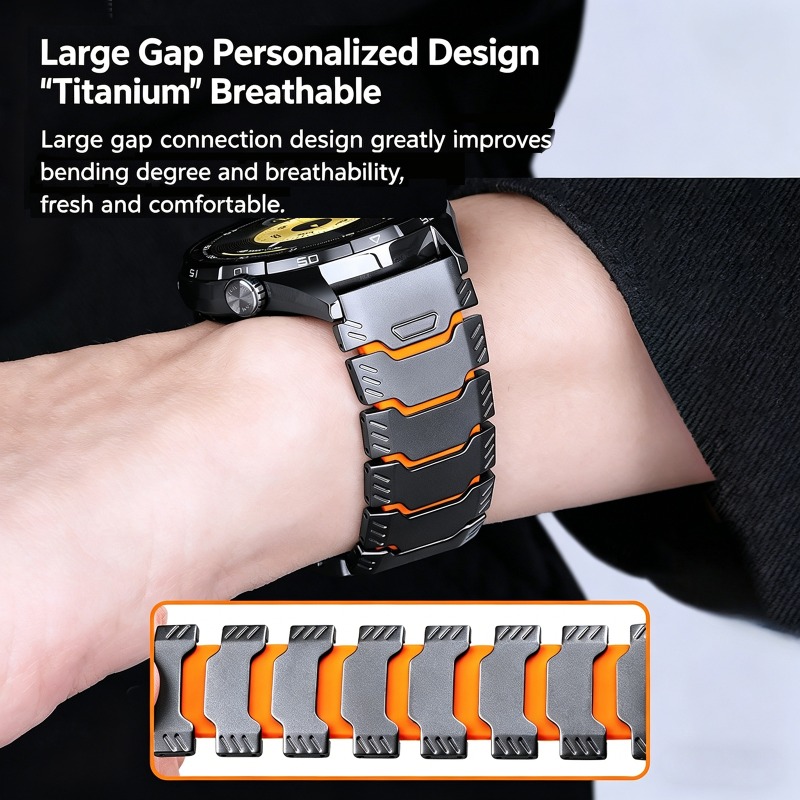 Correa de Goma de Titanio de 2 - Silicone Watch Band 22Mm reseña y precio