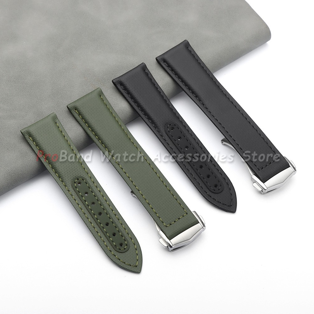 Correa de reloj de nailon y lo - Omega Watch Seamaster reseña y precio