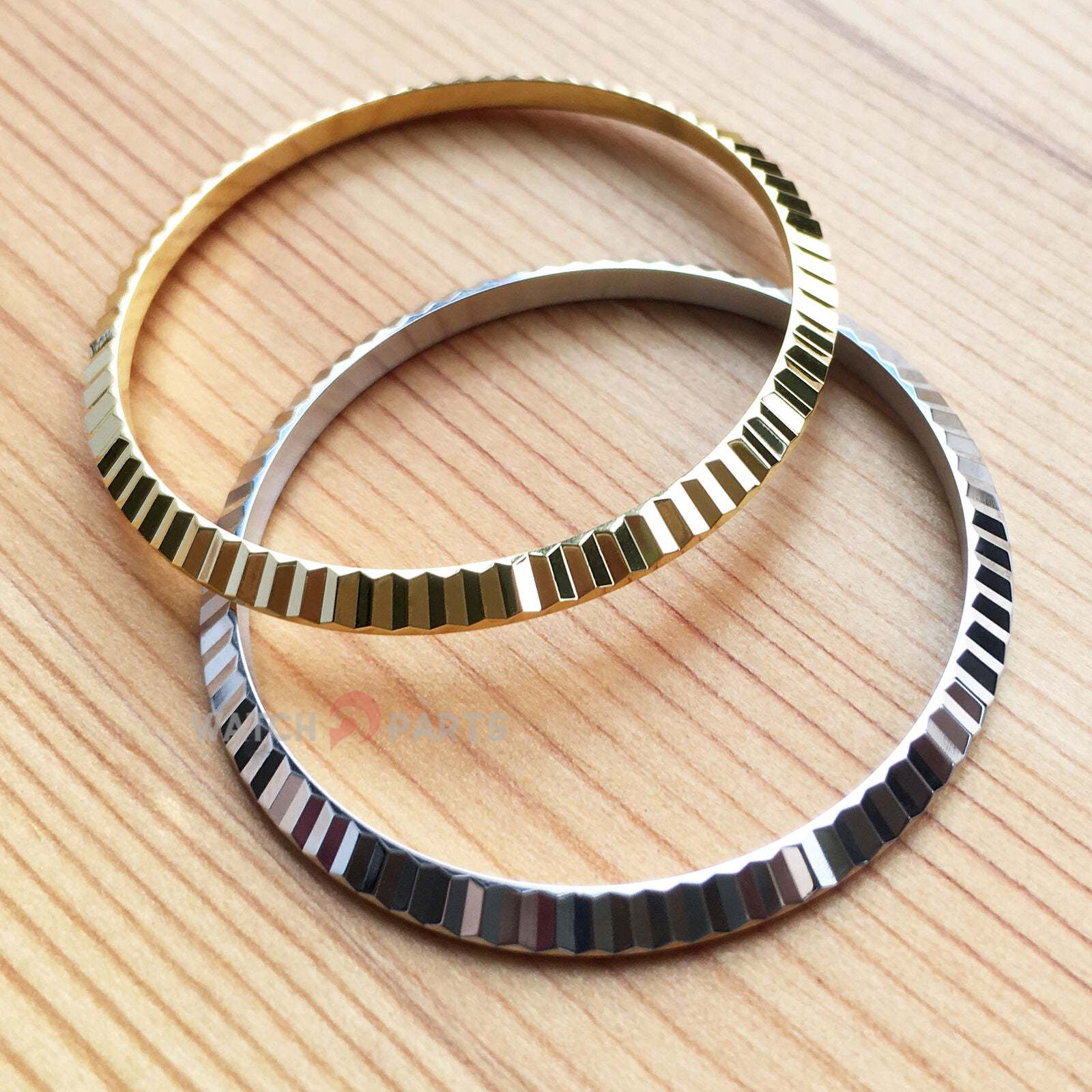 Bisel de anillo estriado de ac - Rolex Watch Datejust reseña y precio