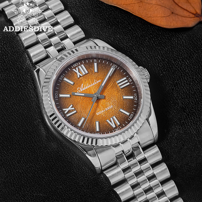 Reloj elegante ADDIESDIVE para - Stainless Bracelet Diver reseña y precio