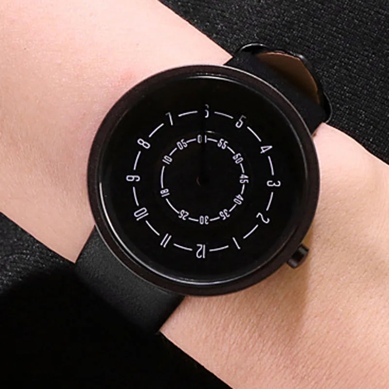 Relojes creativos 2020, reloje - Leather Watch Band Men reseña y precio