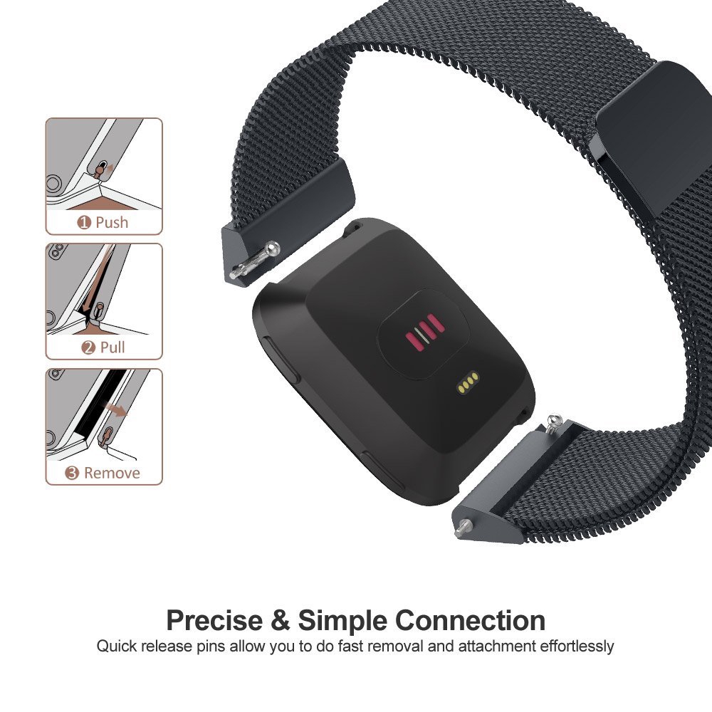 Correa de malla milanesa para  - Milanese Loop Magnetic reseña y precio