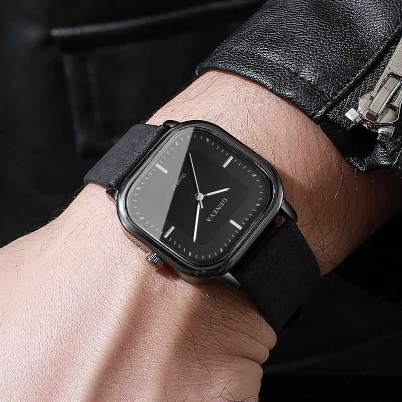 Reloj de pulsera clásico y mod - Leather Watch Band Men reseña y precio
